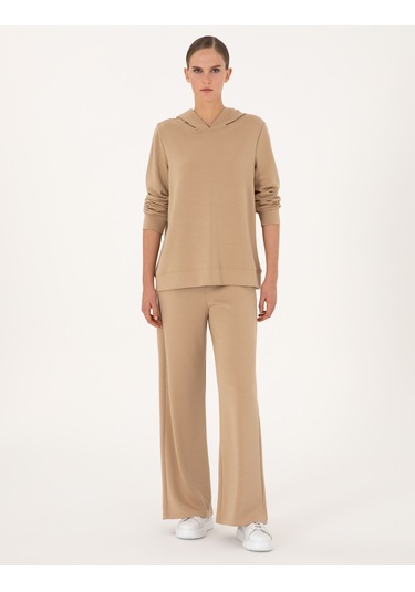 Pierre Cardin Kadın Bej Sweatshirt 50314972-vr011 Bej