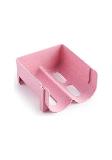 Dancemonkey 5 Adet Pembe Buzdolabı Saklama Kutusu, İçecek Depolama Rafları Çok Renkli