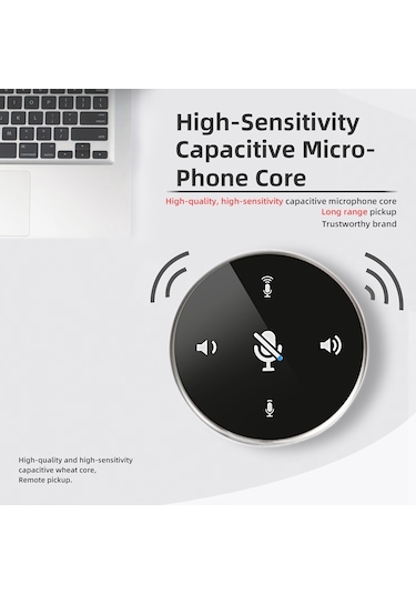 Q5 Görüntülü Konferans Gürültü Engelleme Masaüstü Ses Mikrofonu