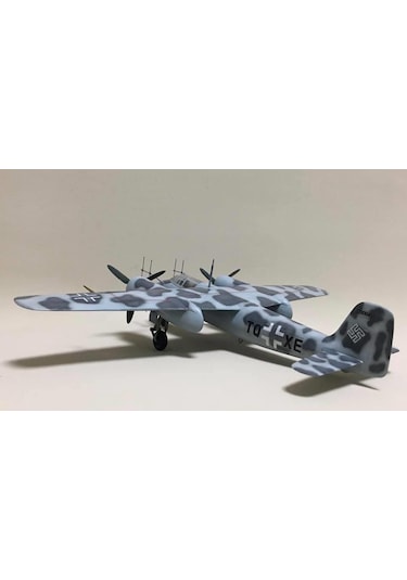 Focke Wulf Ta 154 Moskito Pm Model Gece Avcı Uçağı Demonte Plastik Maketi