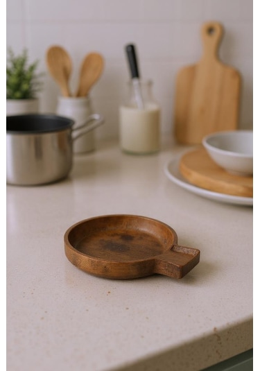 Bambum Nero - Lupo Kirli Kaşık Altlığı