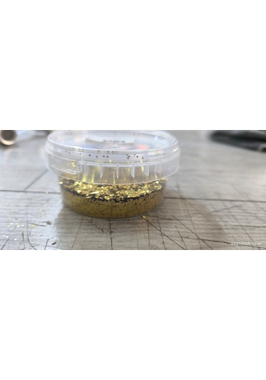Boya İçerisine Katılan Sim Büyük Kesim Altın Sarı 50 Gr