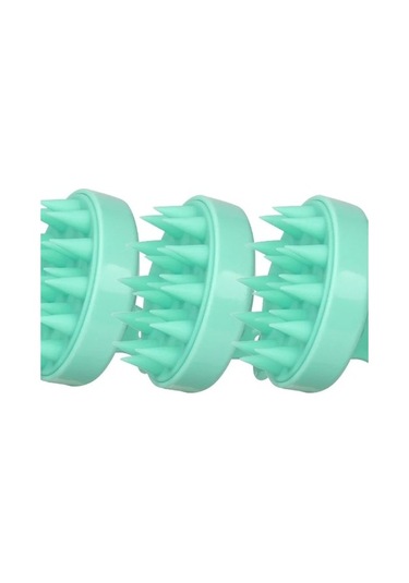 3 Adet Yeşil Saç Derisi Masaj Fırçası Temiz Saç Derisi Silikon Şampuan Saç Derisi Hava Yastığı Yumuşak Tarak Saç Yıkama Başlığı Spa Masaj Banyo Aracı Joov0v Çok Renkli