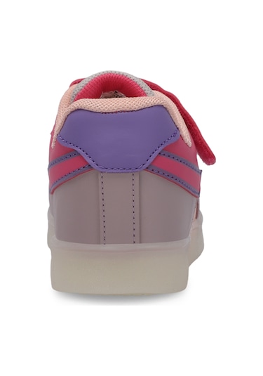Slazenger PERLE Çocuk Cırt Cırtlı Pembe / Mor Sneaker