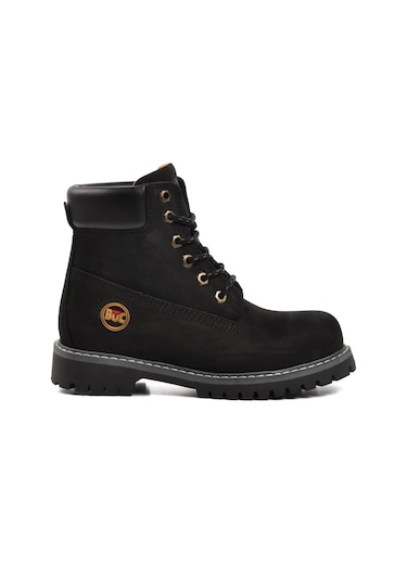 Bulldozer 240602 Siyah Nubuk Hakiki Deri Bağcıklı Unisex Bot 001 Bulldozer 240602 Siyah Nubuk Hakiki Deri Bağcıklı Unisex Bot 001