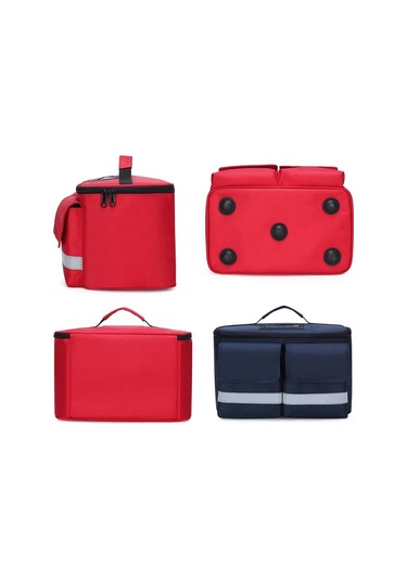 Su Geçirmez Aile İlaç Kiti Omuz Tıbbi Çanta Boş Araba Açık