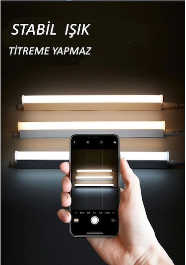 Mutfak Tezgah Işığı Led Bant Armatür Mutfak Led Tezgah Led 220V