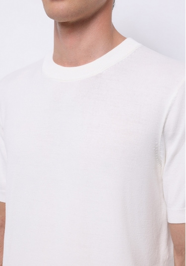 Colins Regular Fit Erkek Beyaz Kazak Cl1076168 Q1.v1 Ofw Beyaz