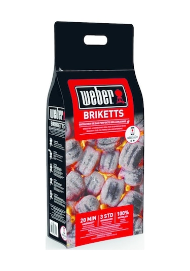 Weber Briket Mangal Kömürü 4 Kg.