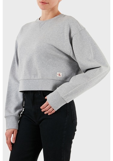 Calvin Klein Bayan Sweat Lv047c911g P79 Gri Gri