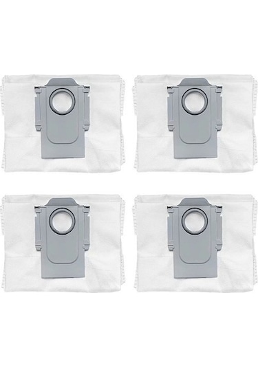 Srfn Ticaret Roborock S8/q5/q7/q7+ Uyumlu Toz Torbası - 4 Adet