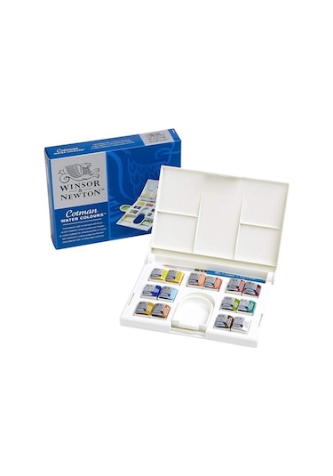 Winsor & Newton Cotman 14 Renk Tablet Suluboya