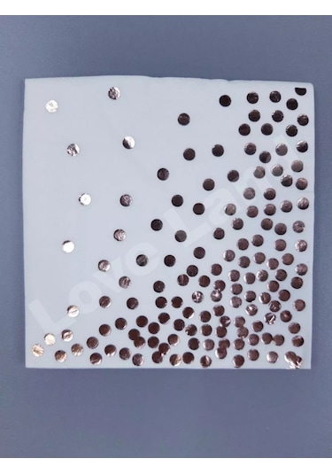 Love Land Parti İçin Kağıt Mendiller Doğum Günü Kutlaması İçin 24 Adet 177629308 Beyaz