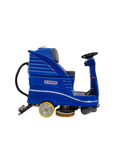 Cleanvac B 12001 Akülü Binicili Zemin Temizleme Makinesi