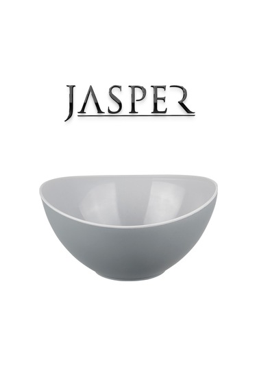 Jasper Açık Gri Çok Amaçlı Lüx 7 Parça Salata Servis Seti