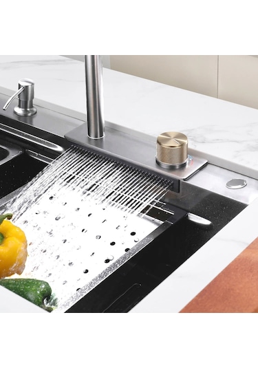 Krome Teknolojik Akıllı Eviye Seti Kombine Basic Saten Krm1010-Br