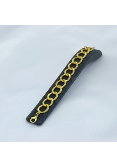 Yeni Sezon Vip Özel Seri Paslanmaz Çelik Tek Sıra Samanyolu Altın Kaplama Kadın Bileklik Gold