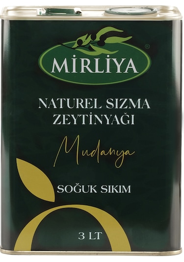 Mirliya Naturel Sızma Zeytinyağı 3 L