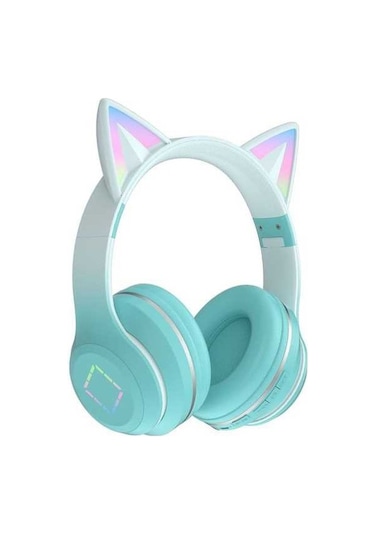 Dancemonkey Dr57 Kedi Kulağı Degrade Kablosuz Kulak Üstü Kulaklık