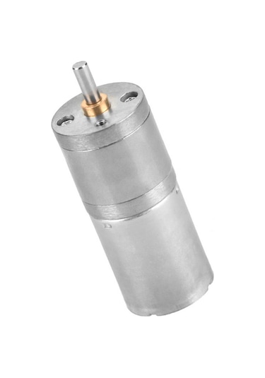 Wezone 12v 100rpm Metal Dişli Dc Motor, Yüksek Tork, Düşük Gürültü, 25mm Dış Çaplı Ga370 Robot, Elektronik Kilit Uygulamaları