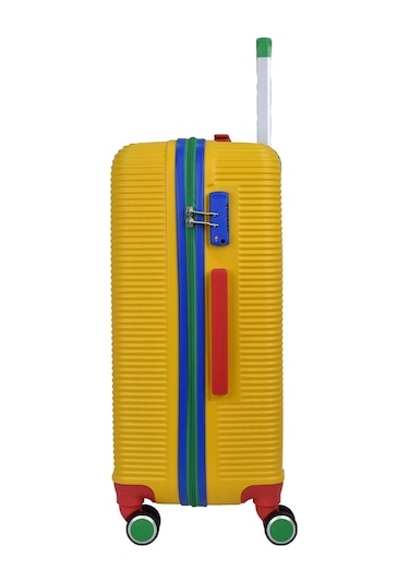 United Colors Of Benetton Lüx Abs Orta Boy Valiz Sarı Bnt500 Sarı