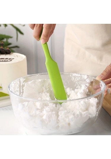 Maxaccess Mavi Silikon Spatula: Yapışmaz, Isıya Dayanıklı, Gıda Uyumlu Kremalı Pişirme Aracı Mavi