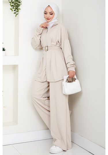 Dilsa Kemerli Oysho İkili Takım 1607 - Taş Taş