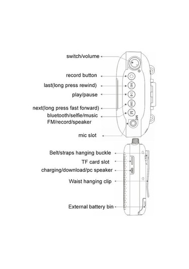 Yaleker Rolton K500 Bel Taşınabilir Yüksek Güçlü Öğretmen Ve Promoter Kullanıma İdeal Arttırıcı Hoparlör