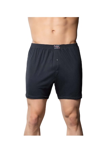 Erkek Penye Boxer Füme Füme