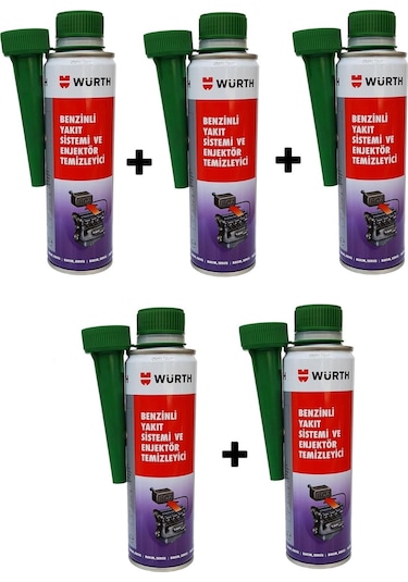 Würth Benzin Enjektör Temizleyici 5 Adet