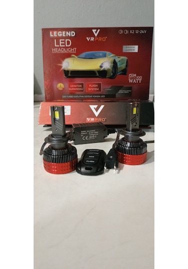 Yenilzd H7legend-50w/75w/100w-çakarmod Kumandalı20.000lümen Xenon