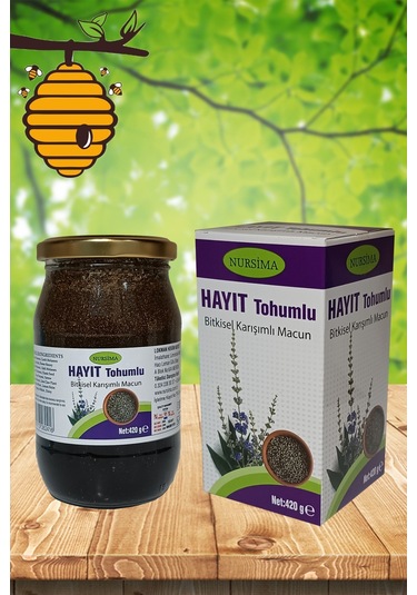 Nursima Hayıt Tohumlu Bitkisel Karışımlı Macun 420 G