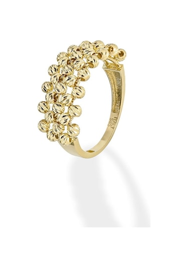 Altın Nesil Dorika Toplu Altın Yüzük Sarı Altın