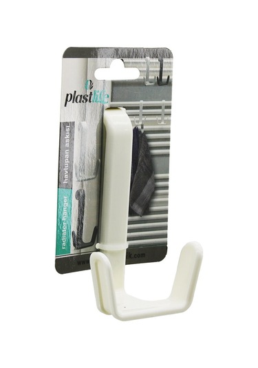 2 Kollu Havlupan - Çok Amaçlı Tak Çıkar Pratik Plastik Askı G Ahşap - Siyah