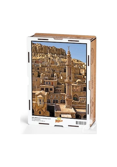 Mardin Ve Şehidiye Camii Ahşap Puzzle 2000 Parça (dı51-mm)
