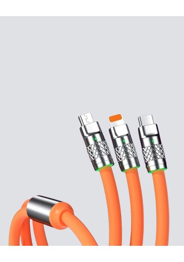 Dayanıklı Hızlı Şarj Kablosu - Esnek, Kırılmaz Ve Yüksek Hızlı Veri Aktarım Destekli