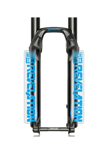 Parlak Gümüş-mtb Yol Bisikleti Ön Çatal Çıkartmaları Rock Shox Vahiy Bisiklet Dağ Bisikleti Çıkartmaları Güneş Koruyucu Antifade Ücretsiz Kargo Gümüş