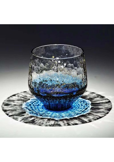 Homyl Kokteyl Nişanları Şarap Mavisi Için Eski Moda Mavi Mavi