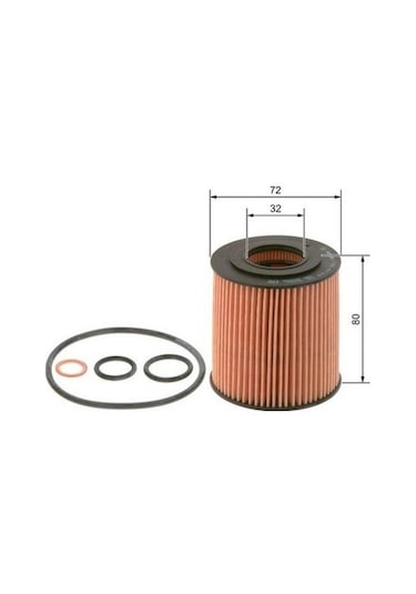 Bmw 1 E81 116i 2.0 2009-2011 Bosch Yağ Filtresi Netpar4b7018