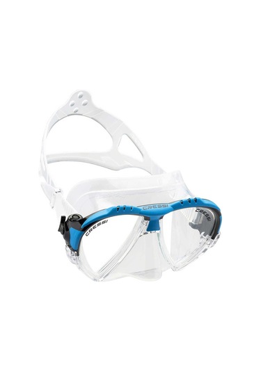 Cressi Matrix Dalış Maskesi CLEAR-BLUE