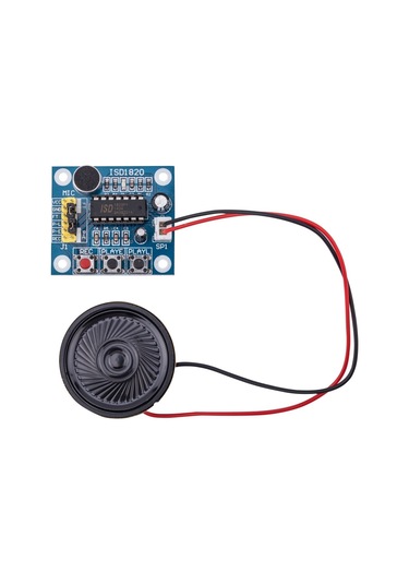 Isd1820 Ses Kayıt Ve Çalma Modülü +  Hoparlör
