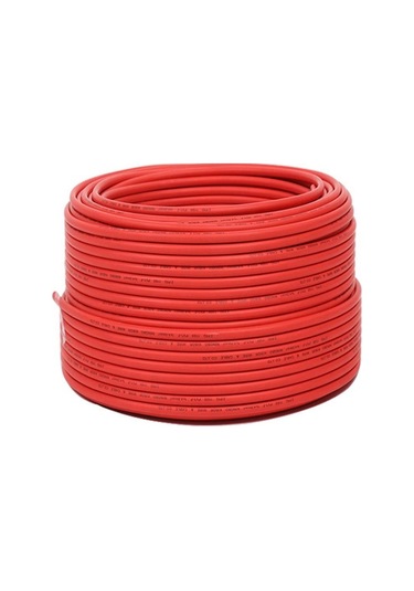 4 Mm Solar Kablo 10 Metre Kırmızı