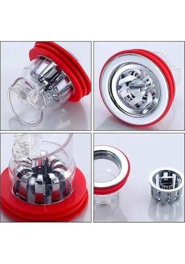 Wuvera Anti Koku Önleyici - Duş Yer Sifonu Geri Akış Önleyici - Gider Pis Koku Önceliyici - Böcek Önleyici