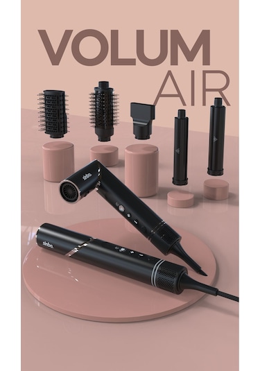 Sinbo SHD-1720 - VolumAir 5 In 1 Katlanabilir Airwrap Saç Kurutma ve Şekillendirme Sistemi