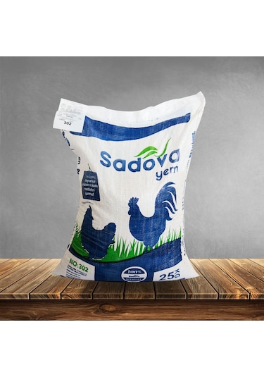 Sadova Salma Tavuk Yumurta Yemi Pelet 25 Kg- 302 1.Dönem
