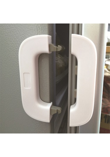 Gajeena Çocuk Güvenliği Kilitleri, Otomatik Kilitleme, Çok Amaçlı Kullanım, Buzdolabı-çekmece-gömlek Makinesi Koruması, Beyaz Beyaz