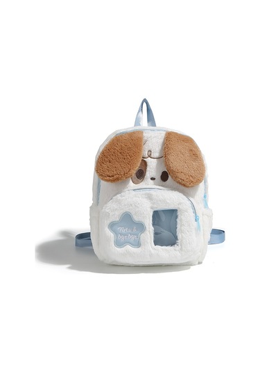 Charhp&kejnt Kızlar İçin Büyük Kapasiteli Ve Sevimli Mor Kedi Peluş Okul Çantası Çizgi Film Sırt Çantası İle Resmi Orijinal Sırt Çantası Diğer