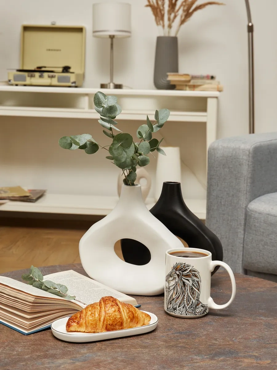 Lefard Çay Ve Kahve İçin Porselen Fincan 500 Ml 167672784 Siyah