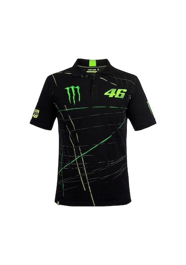 Yeni Valentino Rossi Monster Vr46 Motogp Polo Yaka al Tshirt