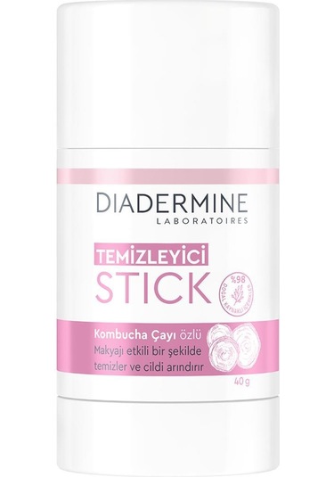 Diadermine Kombucha Çayı Özlü Temizleyici Stick 40 G + Diadermine Matcha Çayı Özlü Peeling Stick 40 G